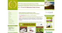 Desktop Screenshot of eiha-conference.org